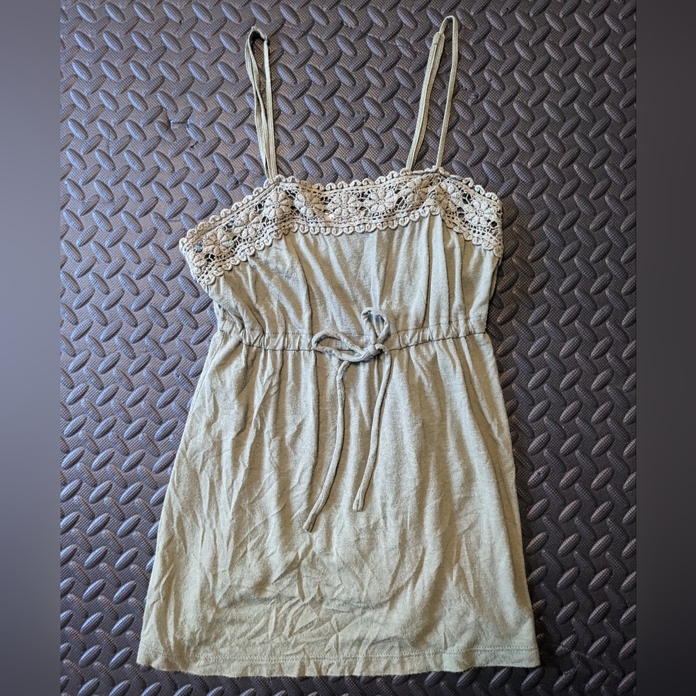 Decorative Spaghetti Strap Tank Top